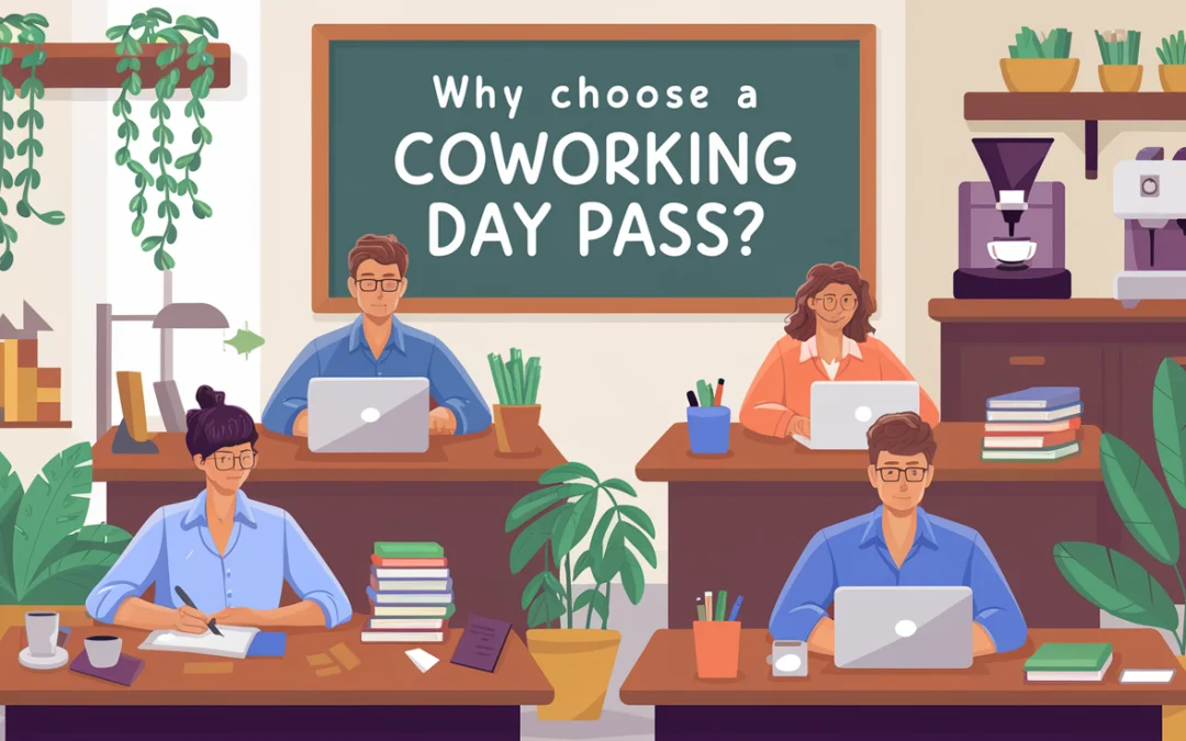 Why Choose a Coworking Day Pass? Benefits for Freelancers, Remote Workers, and Entrepreneurs