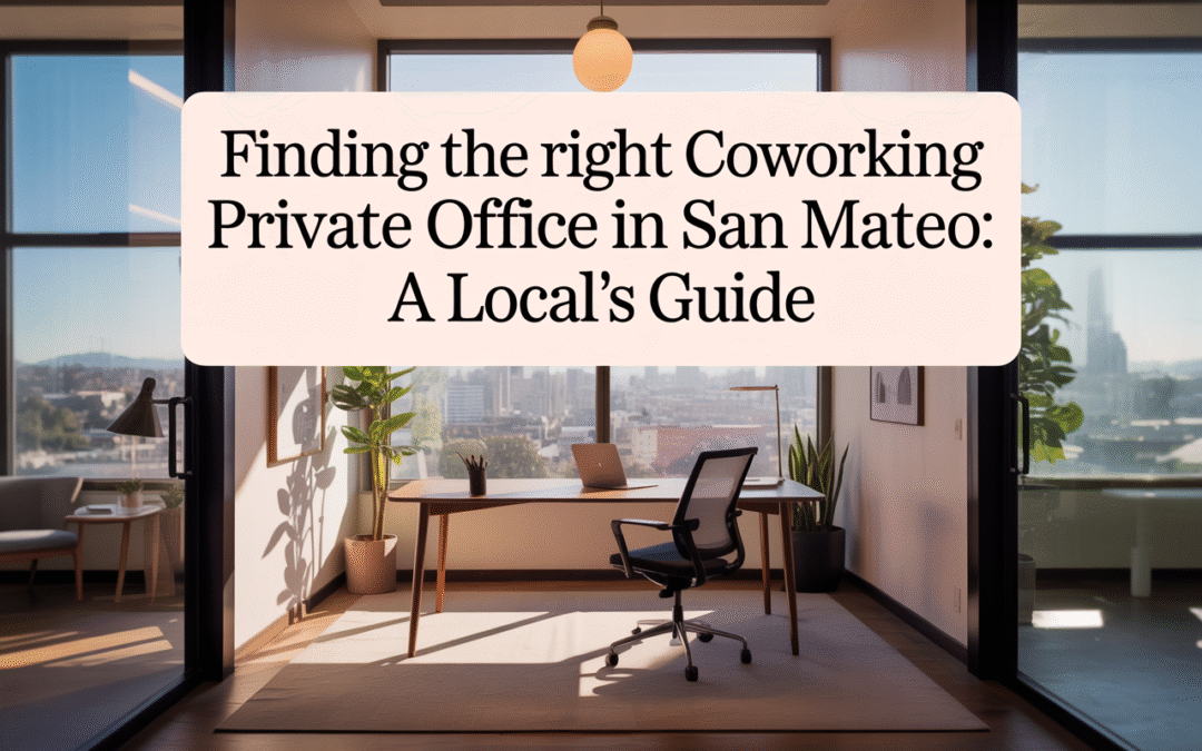 coworking private office in san mateo